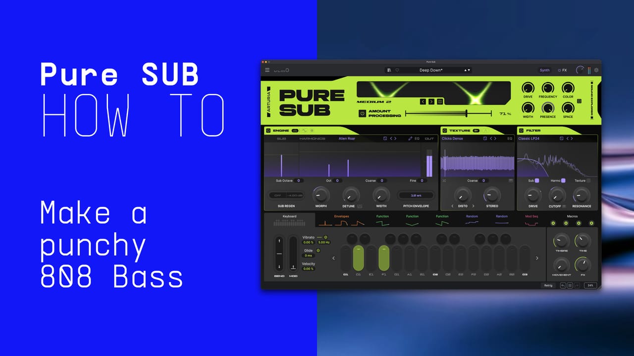 Pure SUB | How to Make a Punchy 808 Bass