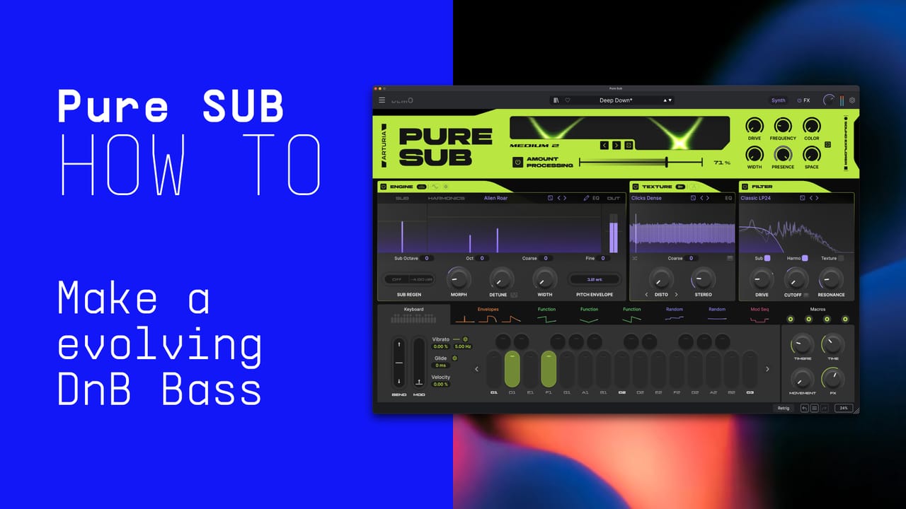 Pure SUB | How to Make an Evolving DnB Bass
