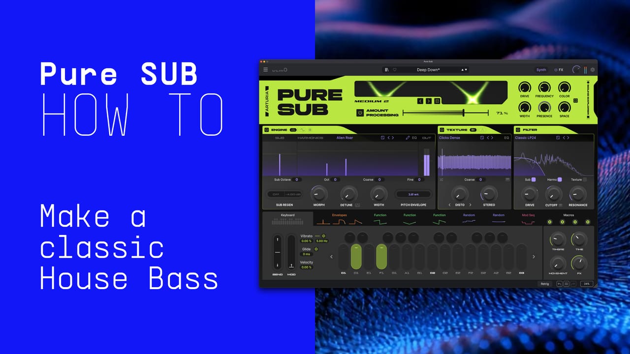 Pure SUB | How to Make a Classic House Bass