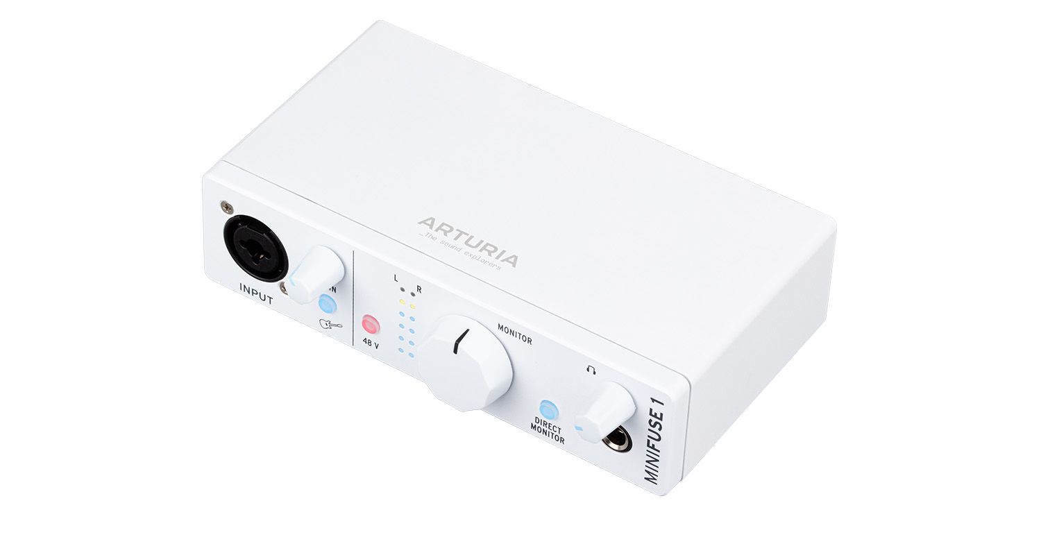 MiniFuse 1 - Compact Solo Audio Interface | Arturia