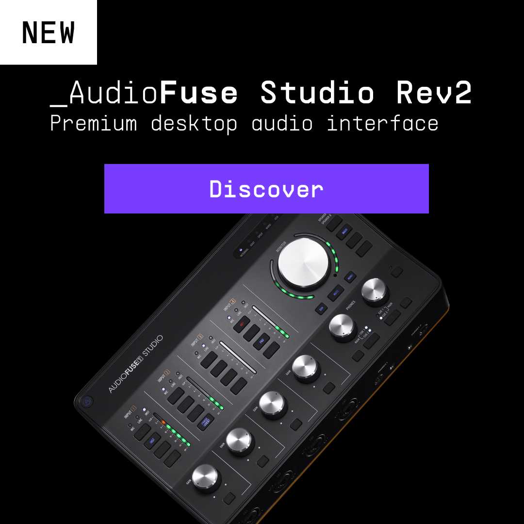 AudioFuse Studio Rev2 - Premium Desktop Audio Interface | Arturia