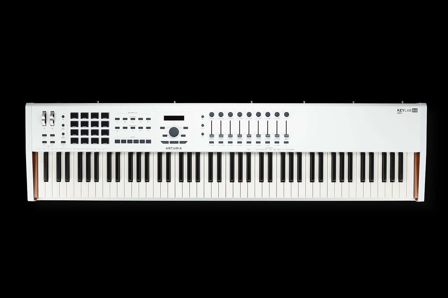 Push Button Lock per Arturia Keylab 88 Rockville a doppia x Stand tastiera con controventi 