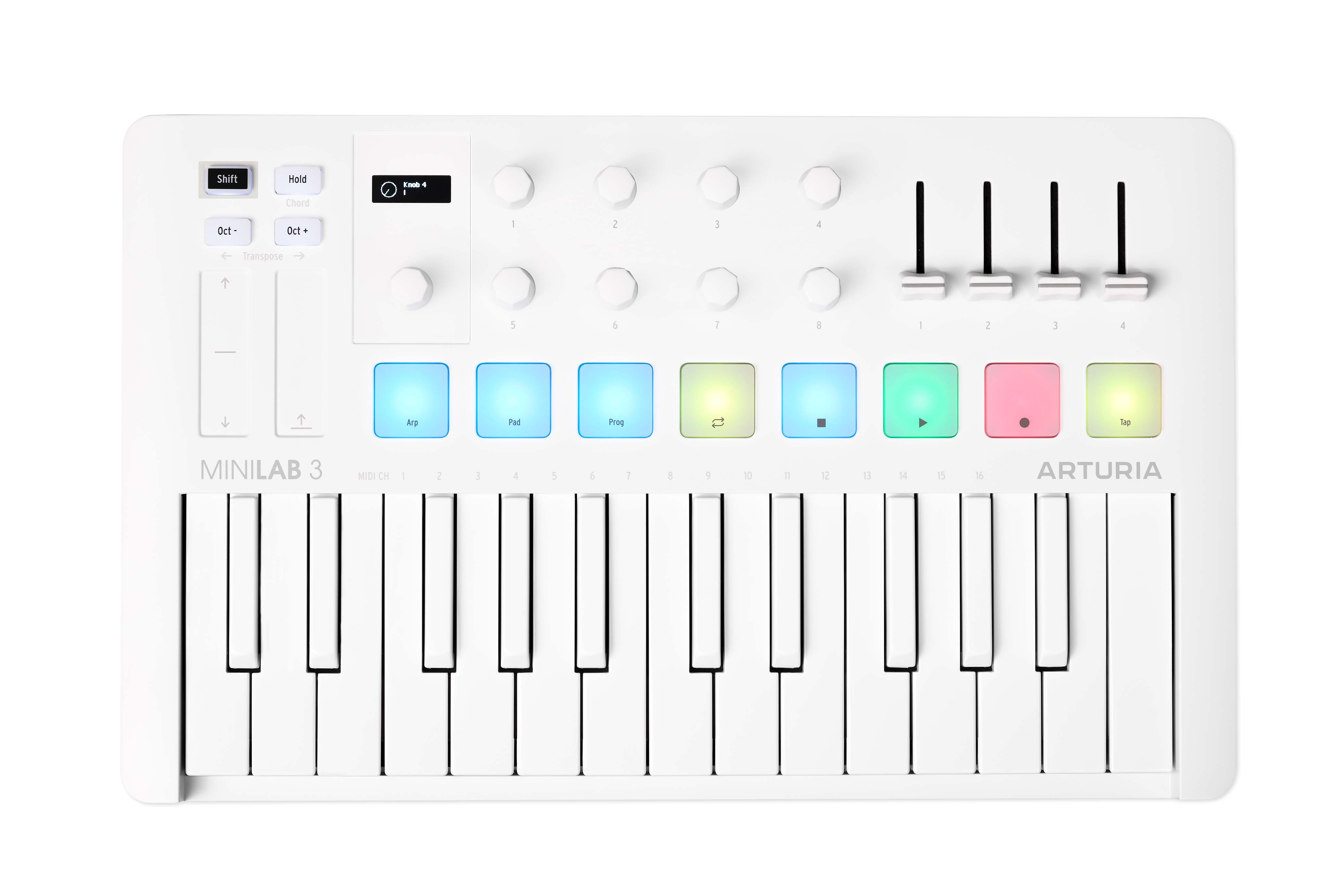 Controlador Midi Usb Arturia Minilab 3