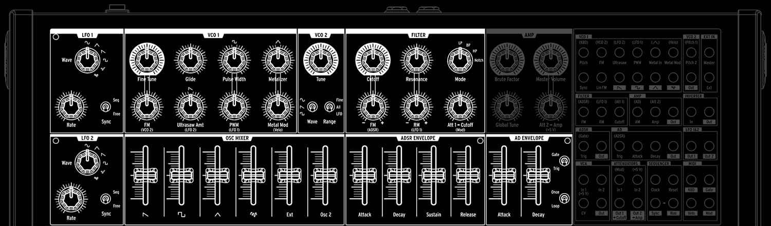 Arturia - MiniBrute 2S