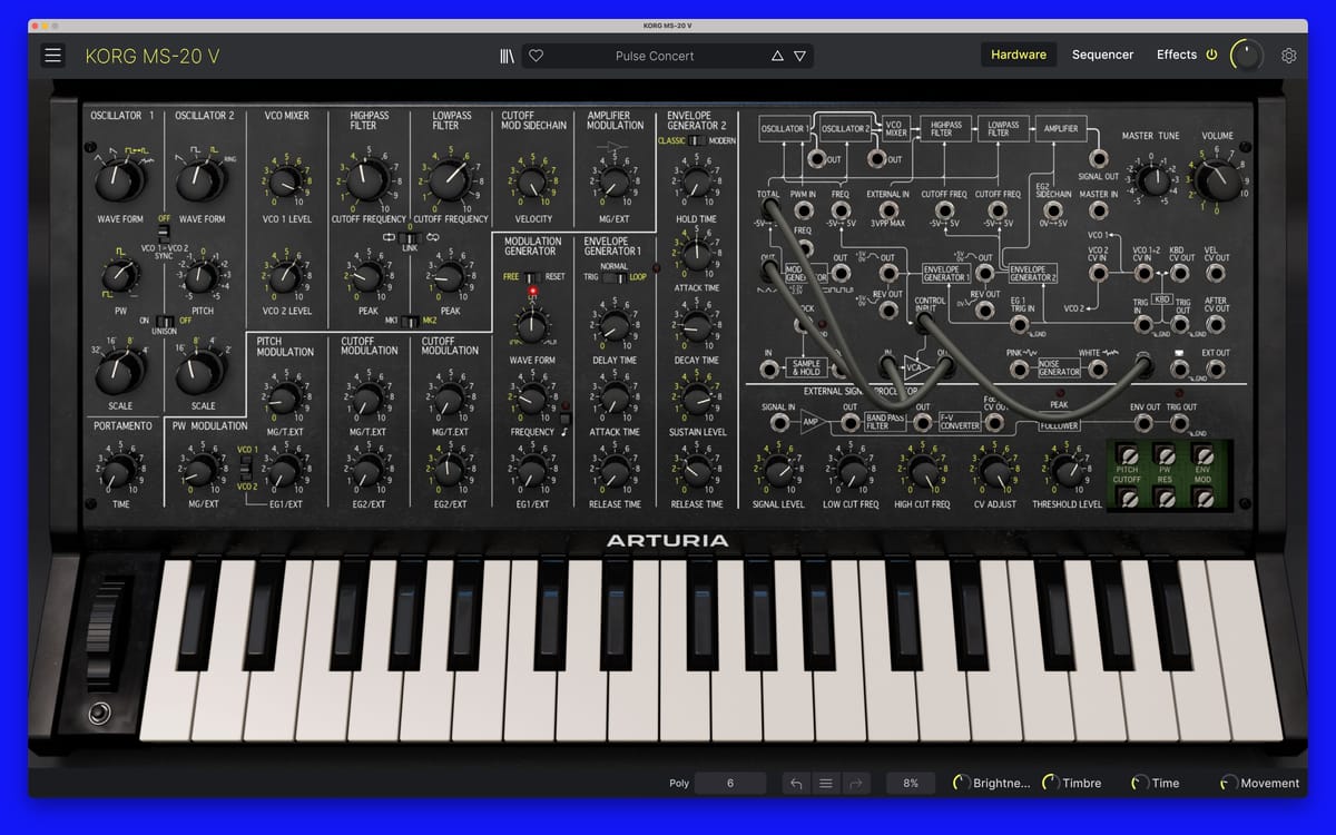 2/5まで限定【名機】KORG MS-20 2/5まで限定【名機】KORG MS-20