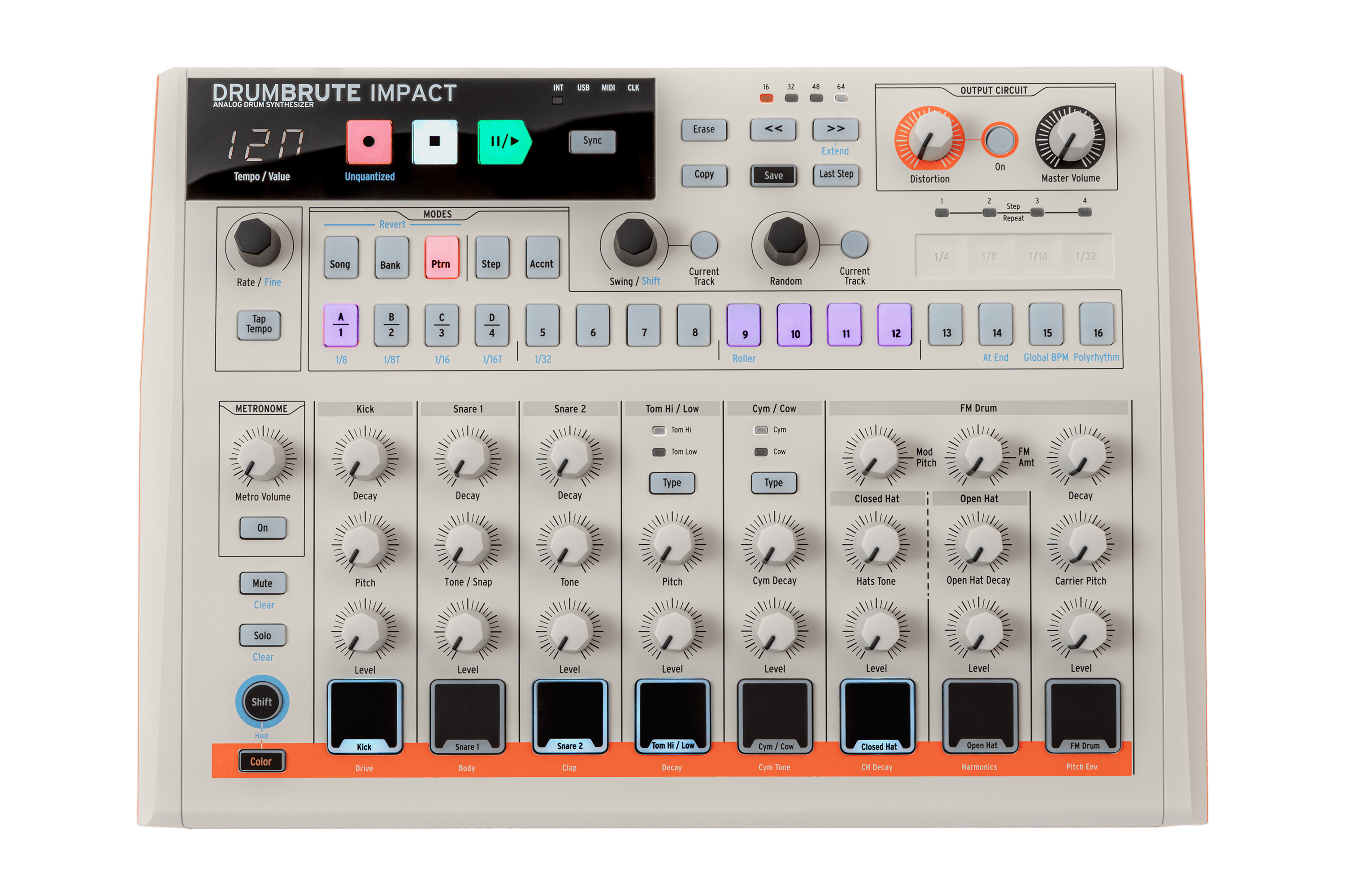 【ほぼ未使用美品】ARTURIA DrumBrute Impact Buy Drumbrute Impact 1984 | Arturia