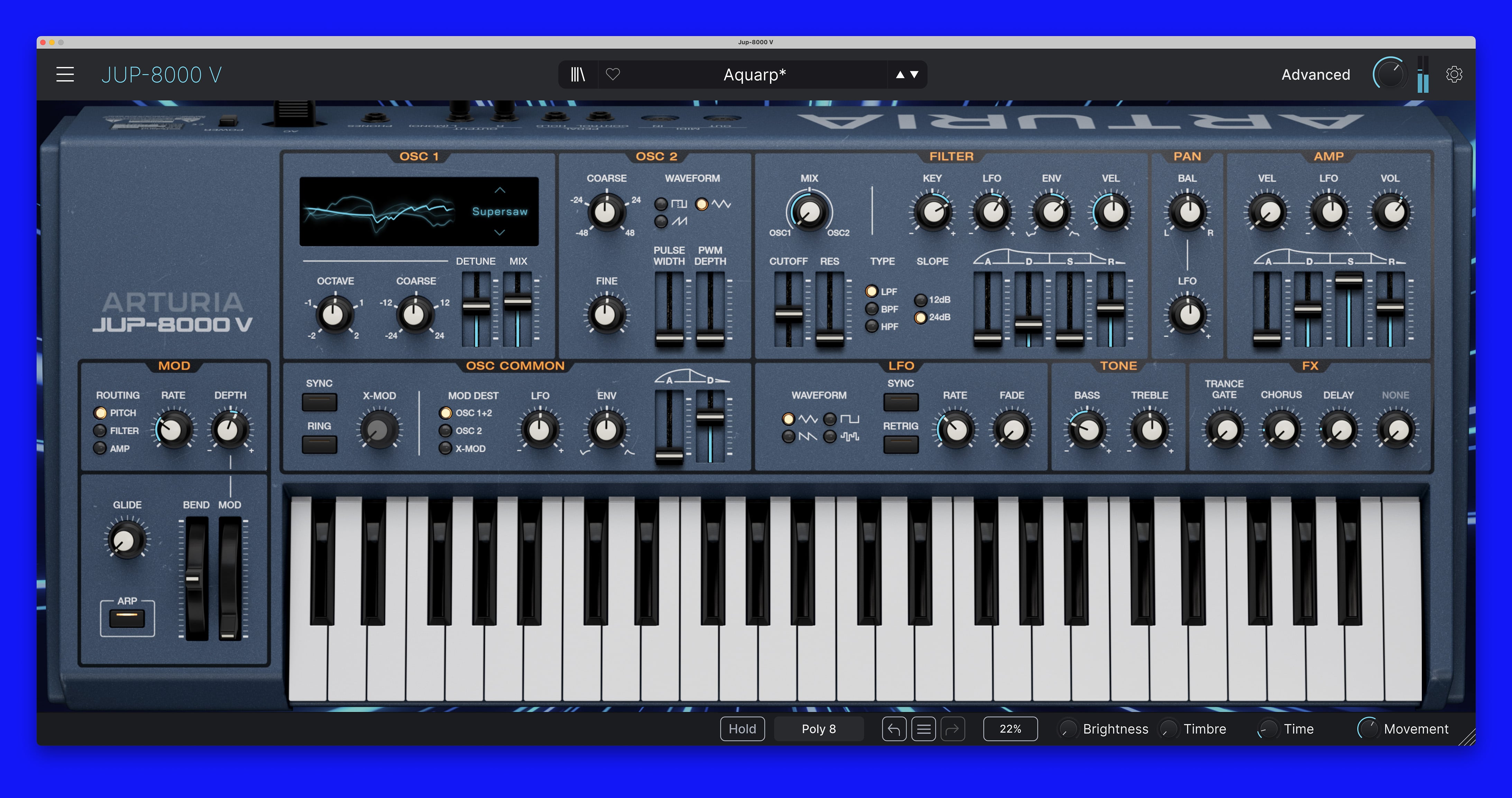Arturia - Jup-8000 V