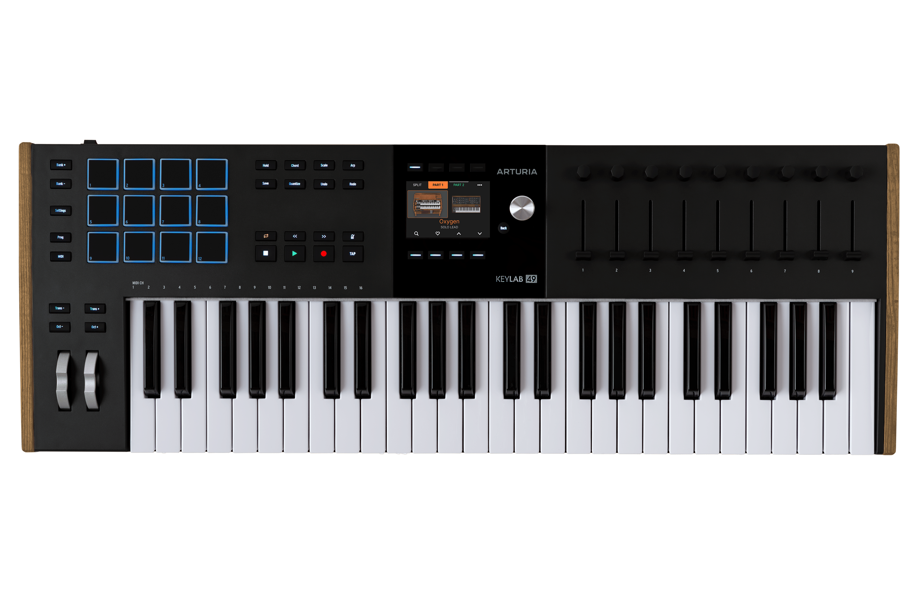 Arturia KEYLAB 49 MIDIキーボード ARTURIA KeyLab Essential 49 MK3 (ブラック) 49鍵盤 MIDI