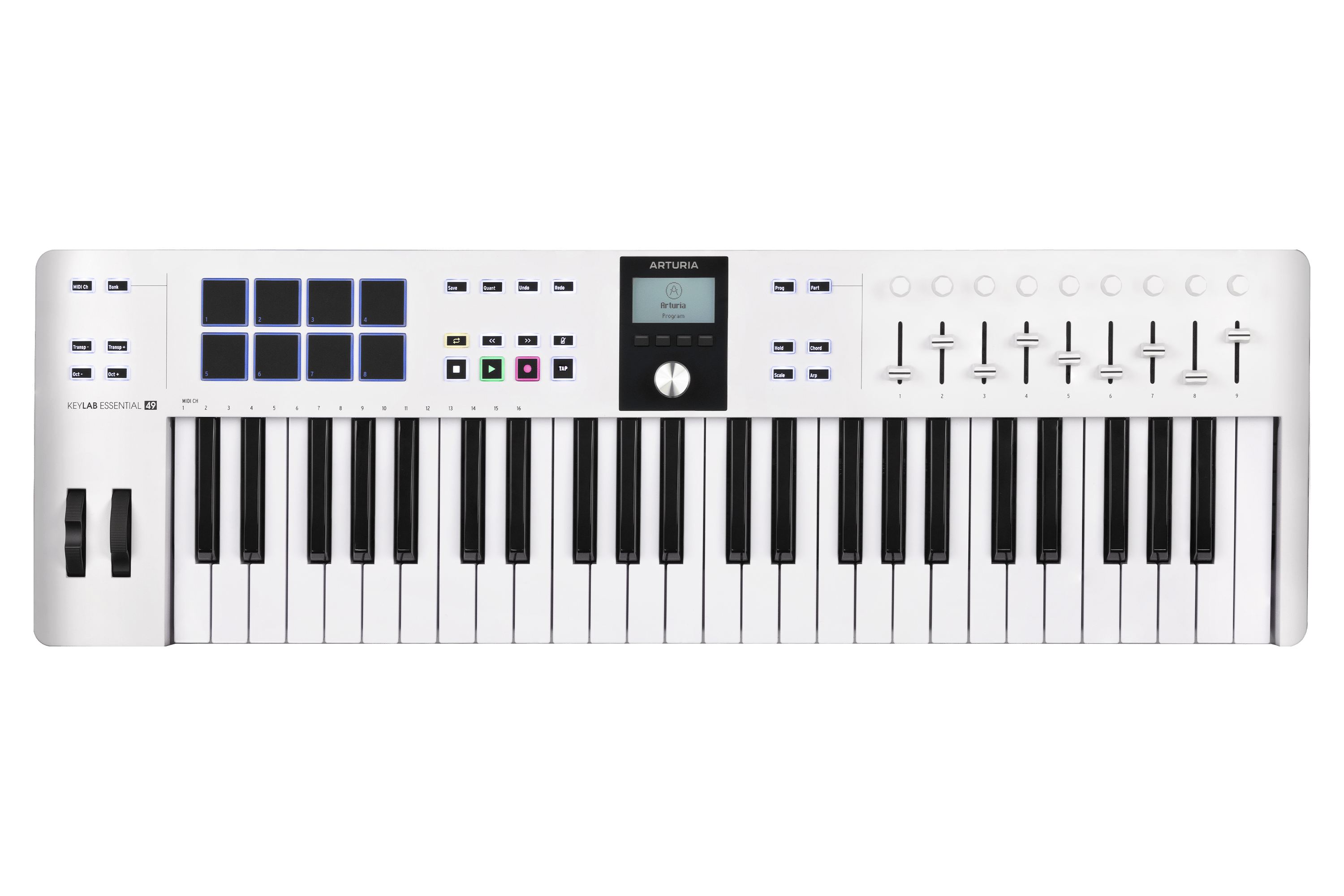 ARTURIA KeyLab Essential 49 MIDIキーボード Arturia KeyLab Essential 49 MIDI Keyboard Controller Black