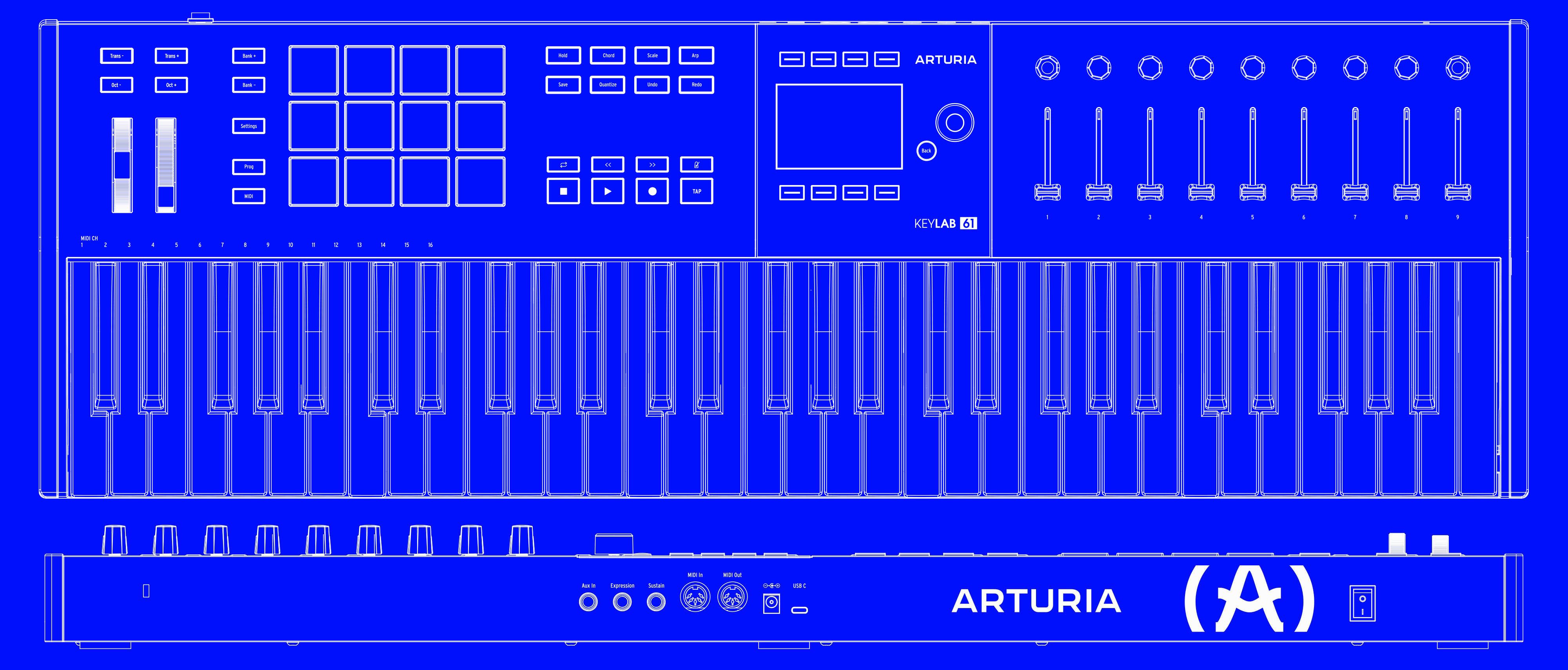 keyboard midi travel