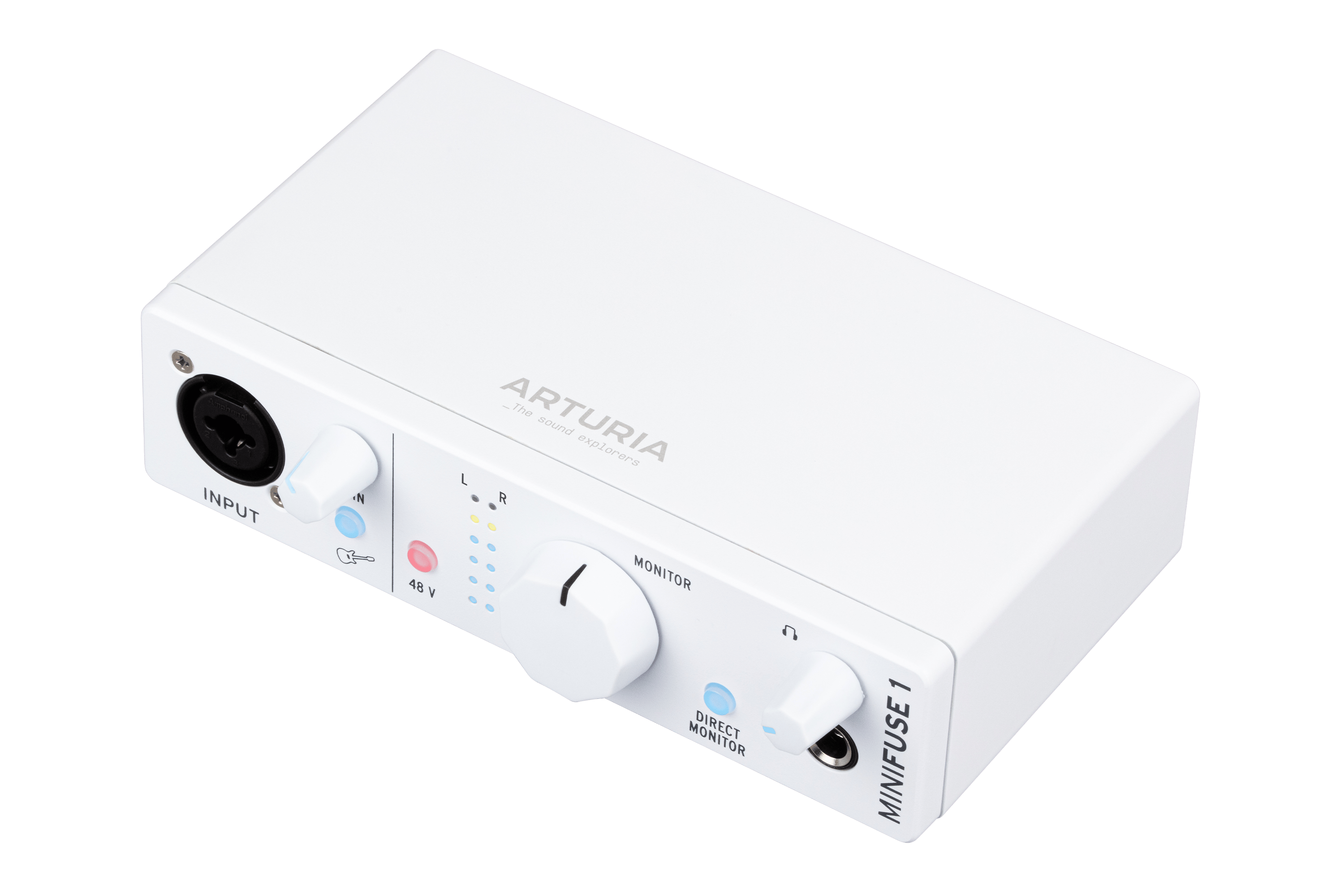 DTM・DAW ARTURIA MiniFuse1 white Arturia MiniFuse 1 USB Audio Interface, White | Music & Arts
