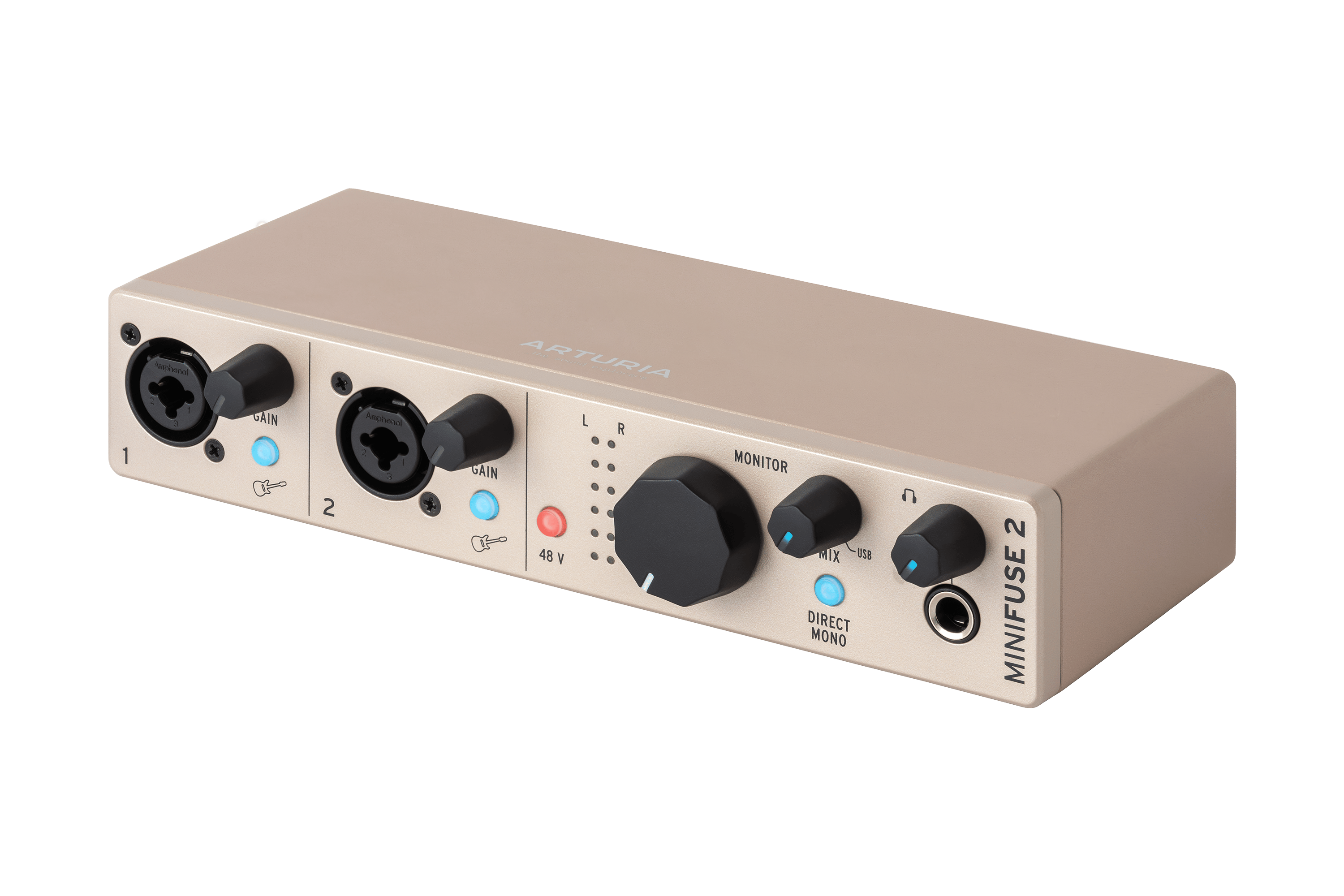 ARTURIA MINIFUSE2 WH 新品 Arturia MiniFuse 2 WH Portable 2 In 2 Out Audio Interface