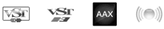 VST, AAX, Audio Unit