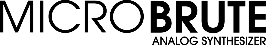 MicroBruteLogo BLACK