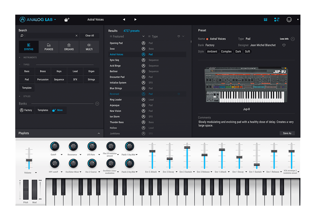 arturia analog lab 4 vs 5