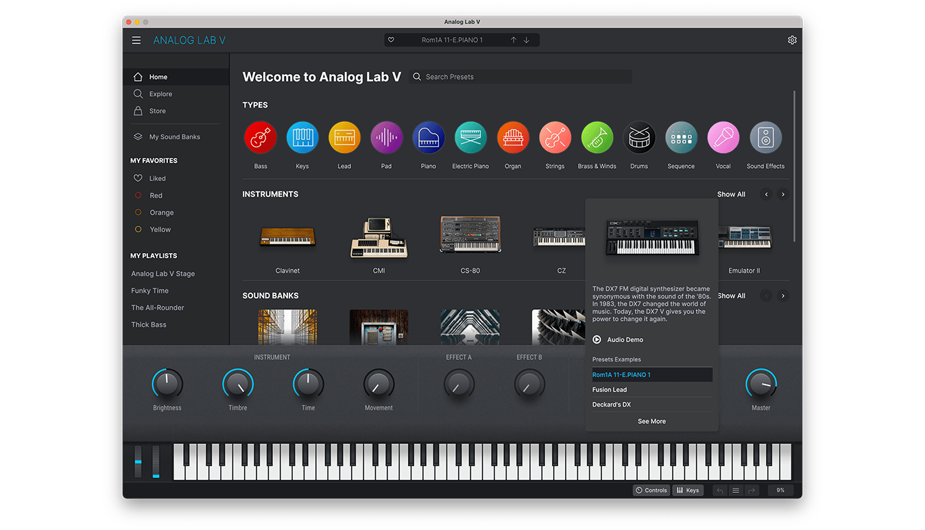 changing the tuning on studio one instruments