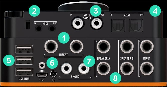 midi output to speakers