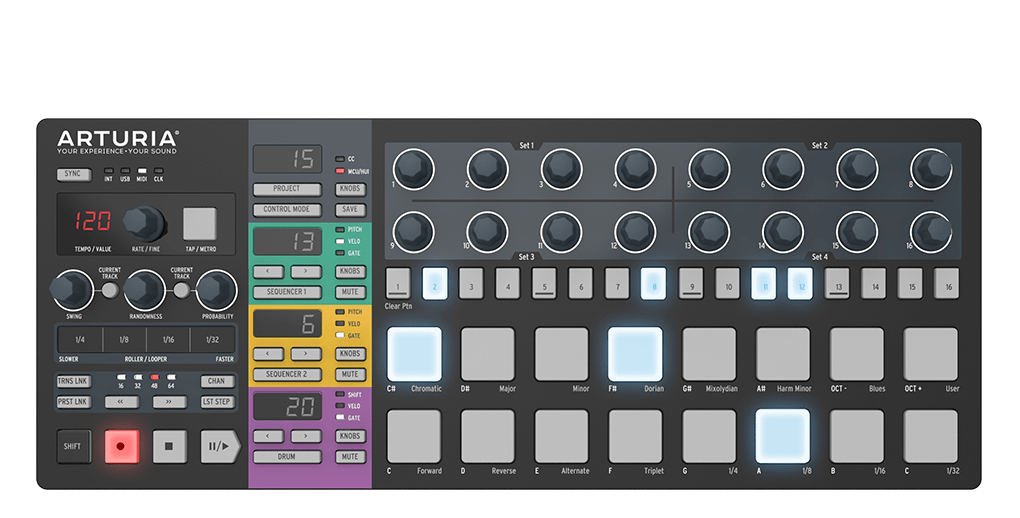 Arturia - BeatStep PRO Black Edition - BeatStep Pro Black