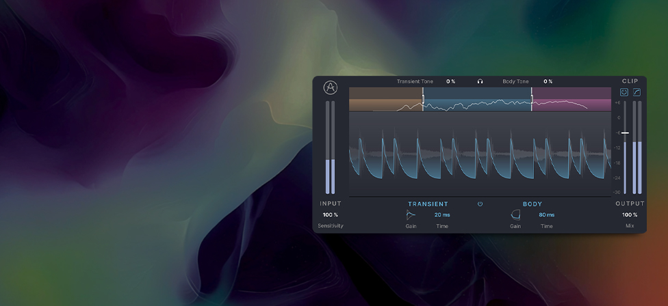 Bus TRANSIENT attack shaper Arturia