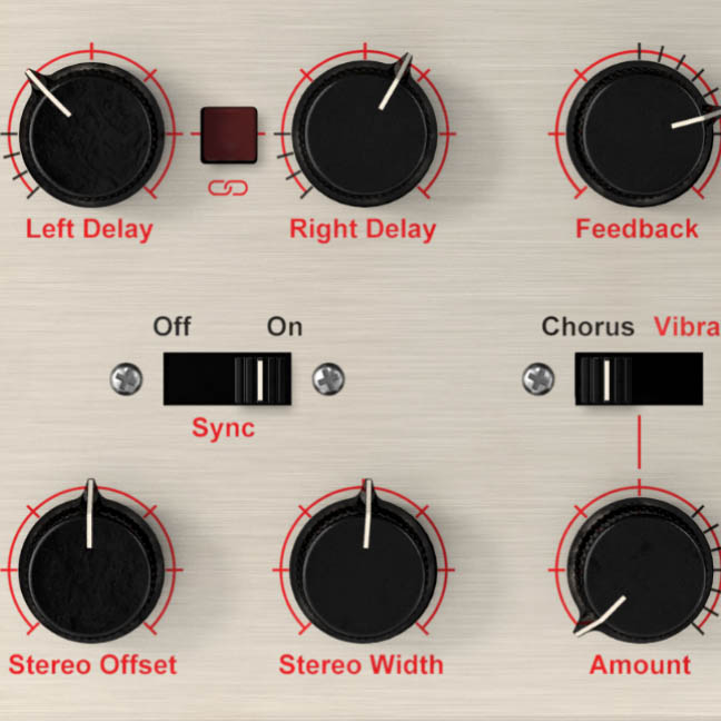 Arturia Delay BRIGADE モジュレーションで広げる