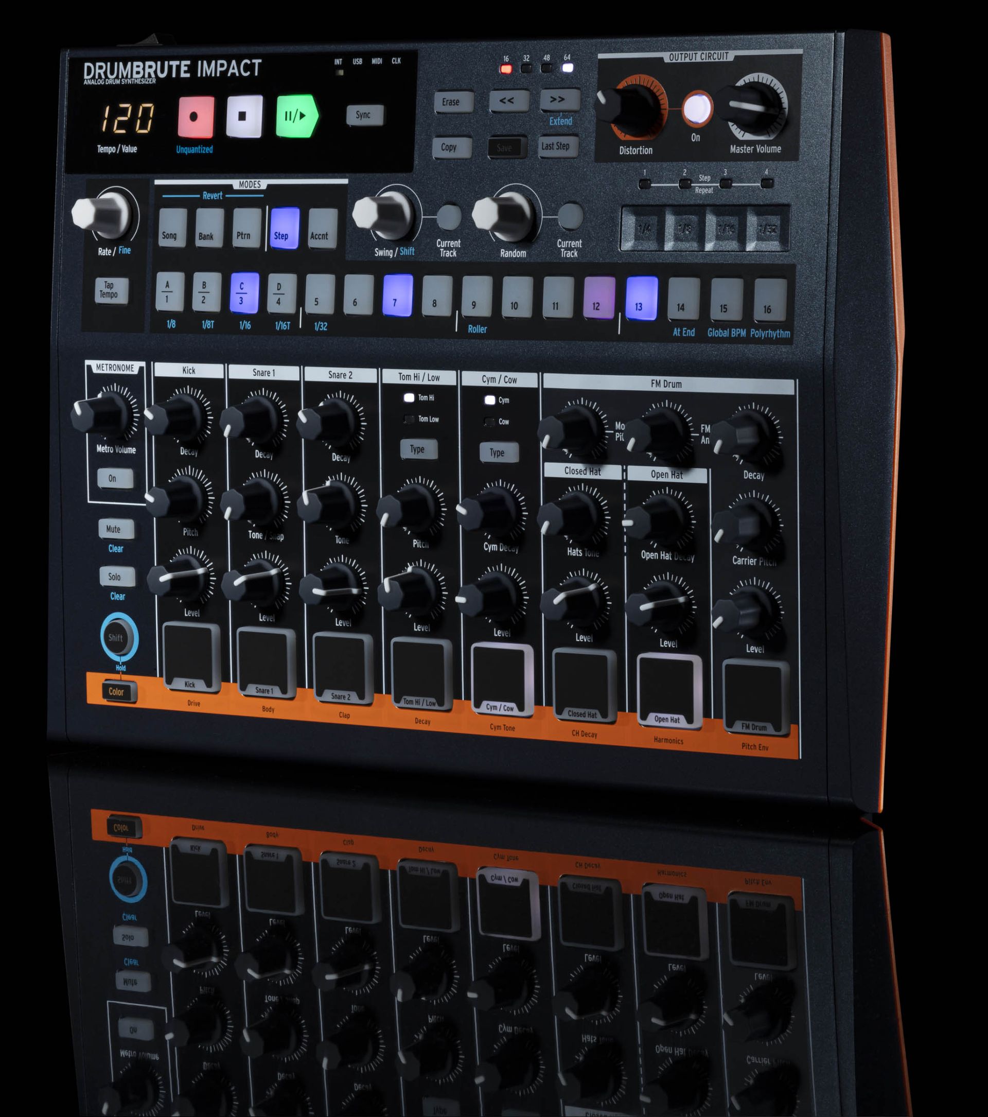 drumbrute impact midi control center