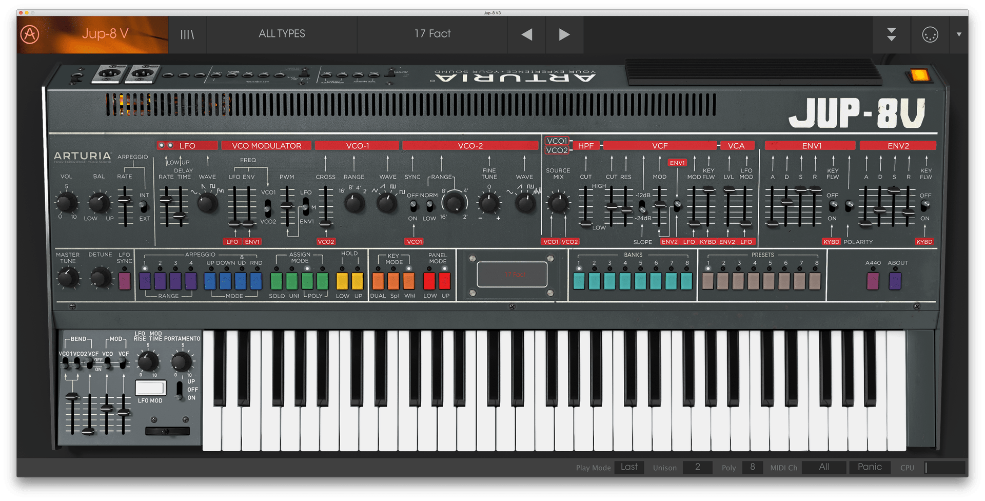 Arturia jupiter 8 vst crack