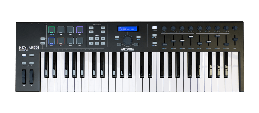 arturia keylab essential 49 black