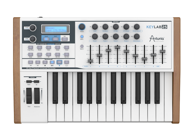 arturia midi keyboard 25