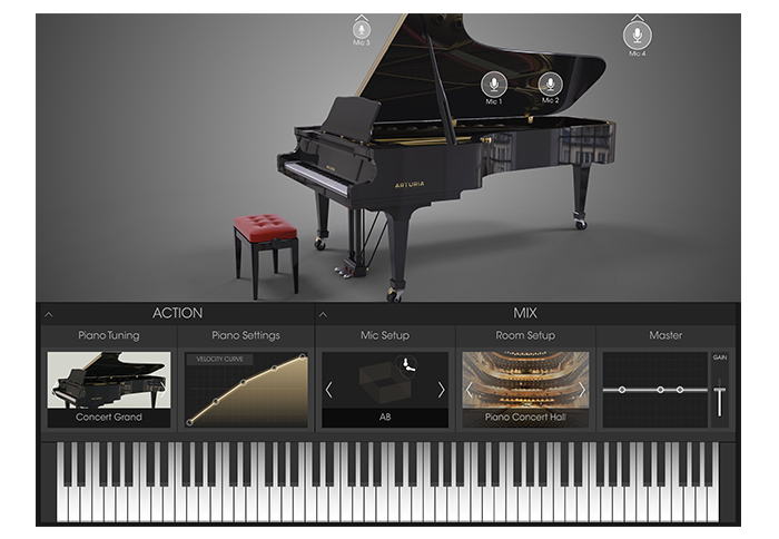 arturia uvi grand piano