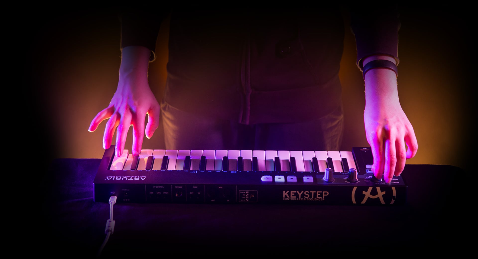 Arturia Keystep 37 Black Edition鍵盤楽器