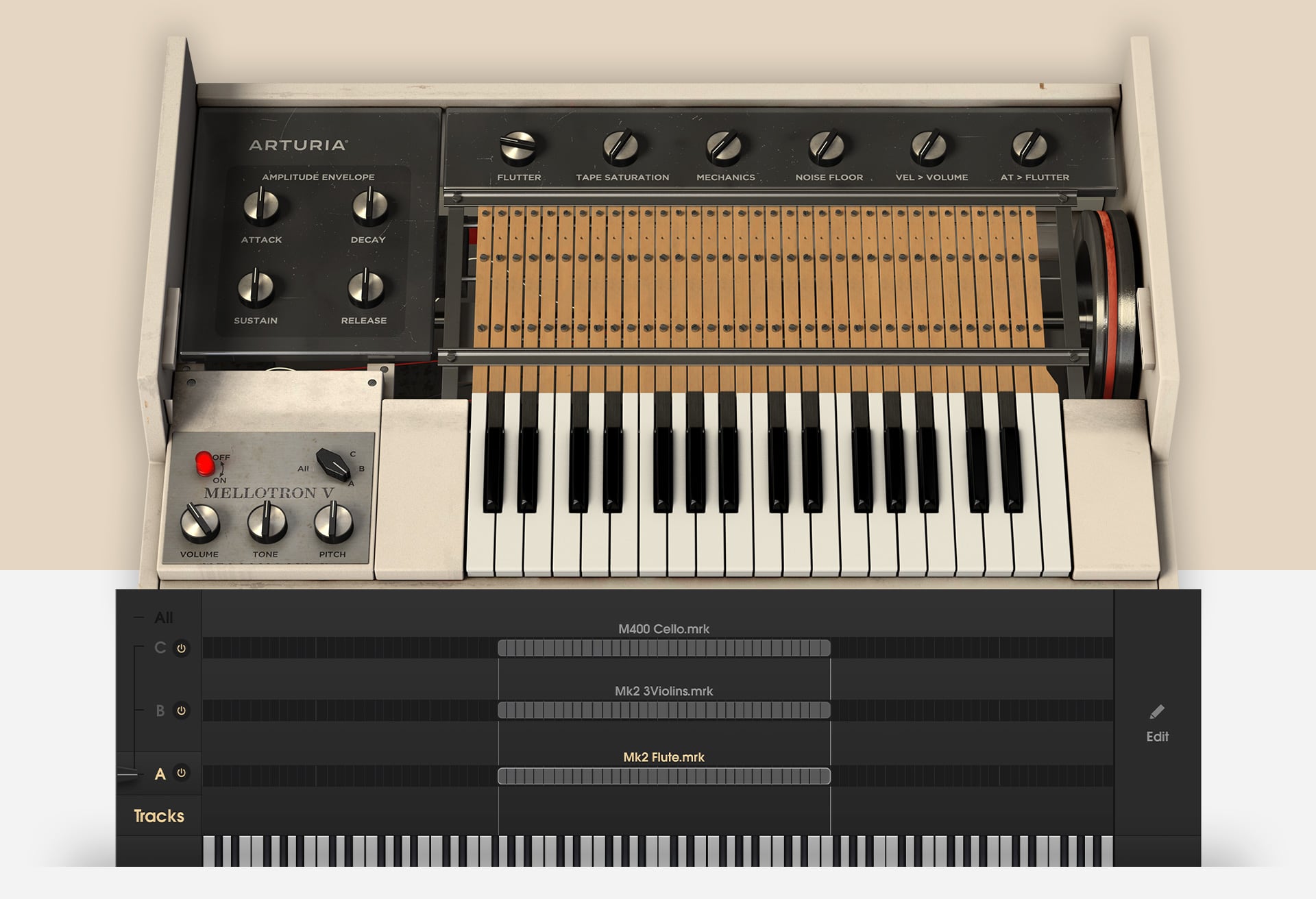 Arturia Mellotron V instaling