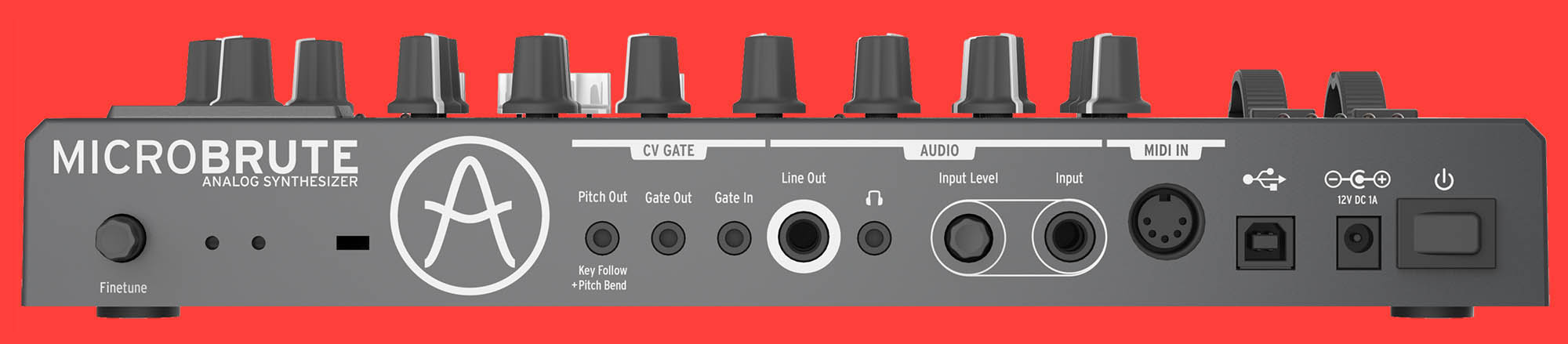 microbrute midi out