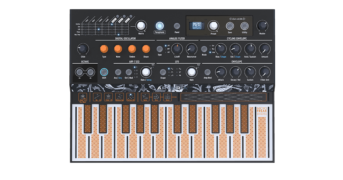 爆買い格安MICROFREAK ARTURIA アートリア マイクロフリーク シンセサイザー 動作未確認 ジャンク 匿名配送 その他