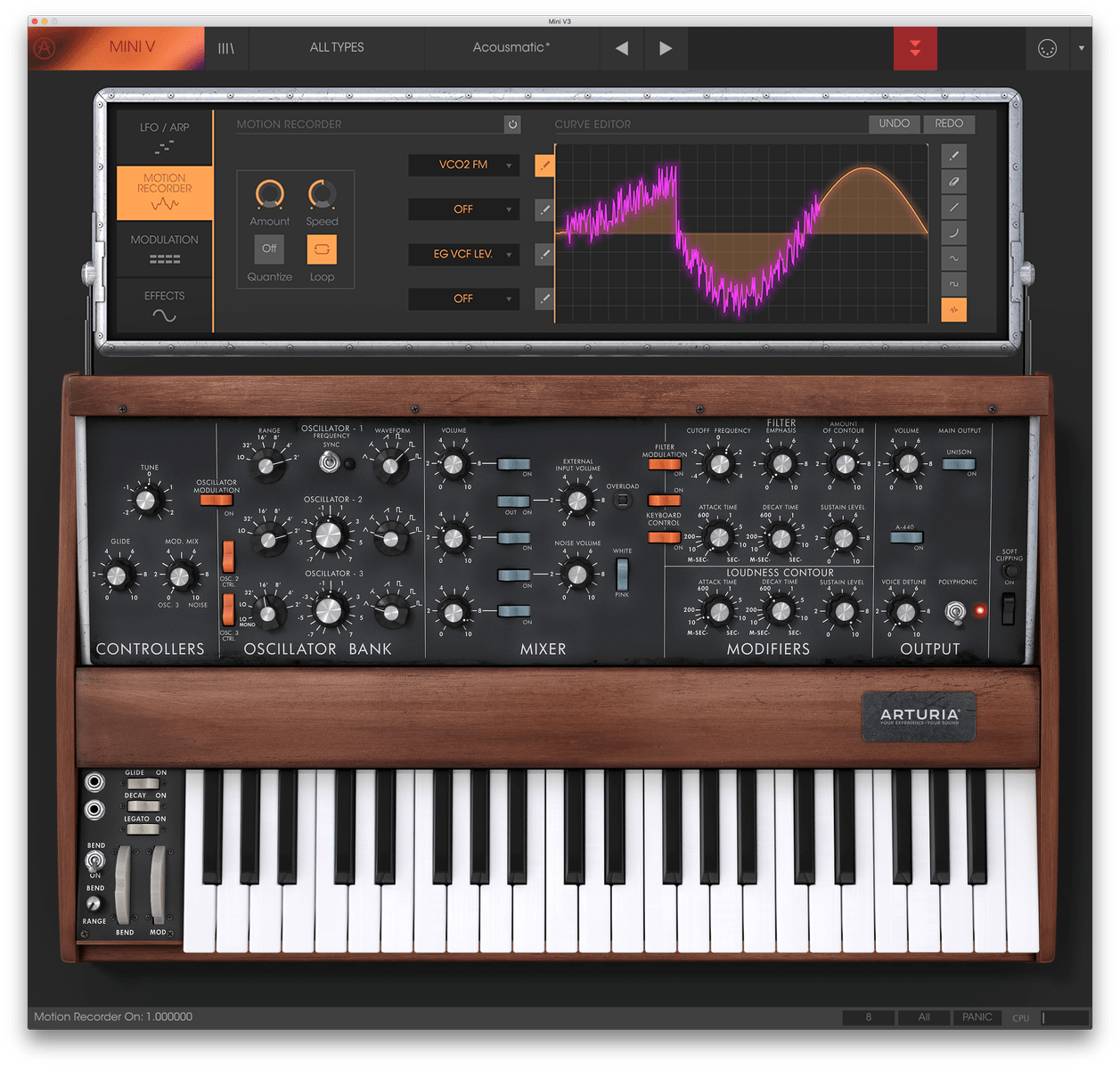 arturia minimoog v original.