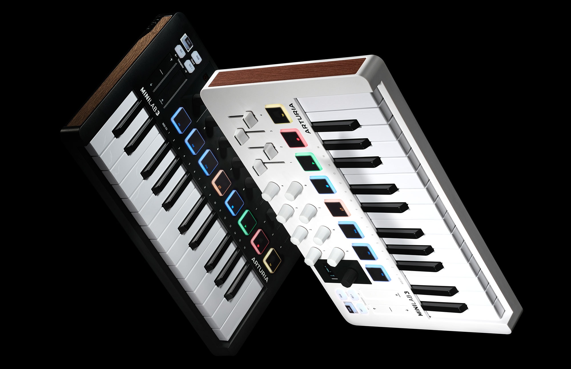 Arturia MiniLab 3 MIDI Keyboard, White