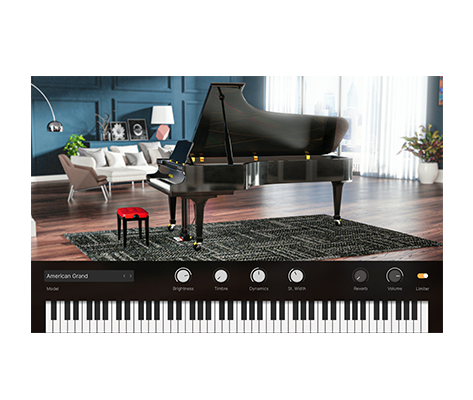 grand piano model d arturia