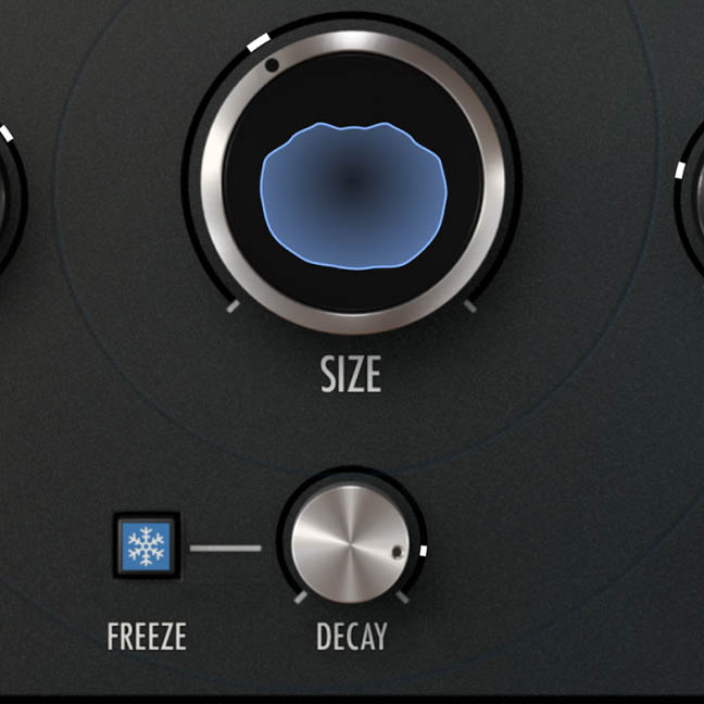 Arturia Rev INTENSITY 大きく印象的な空間を作る