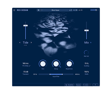 Arturia Rev OCEAN reverb plugin