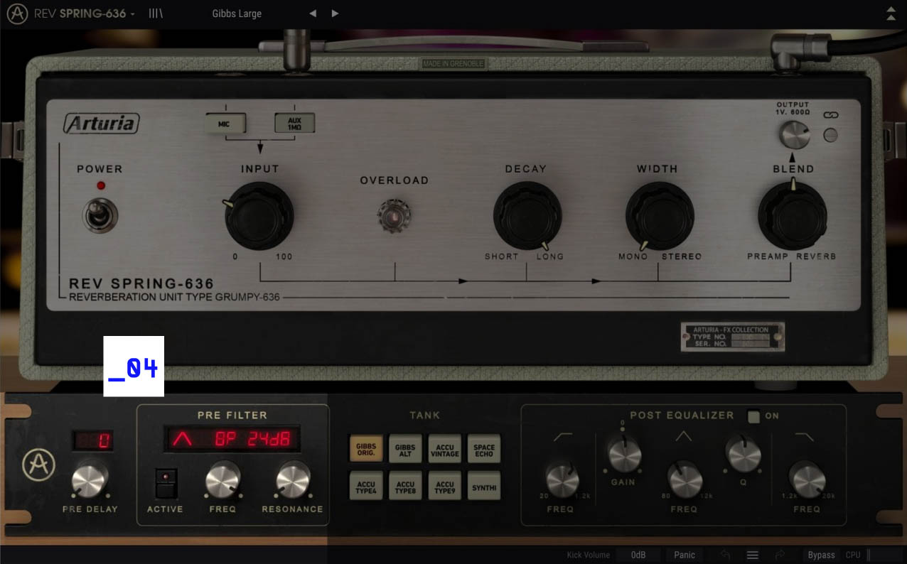 Predelay & prefilter