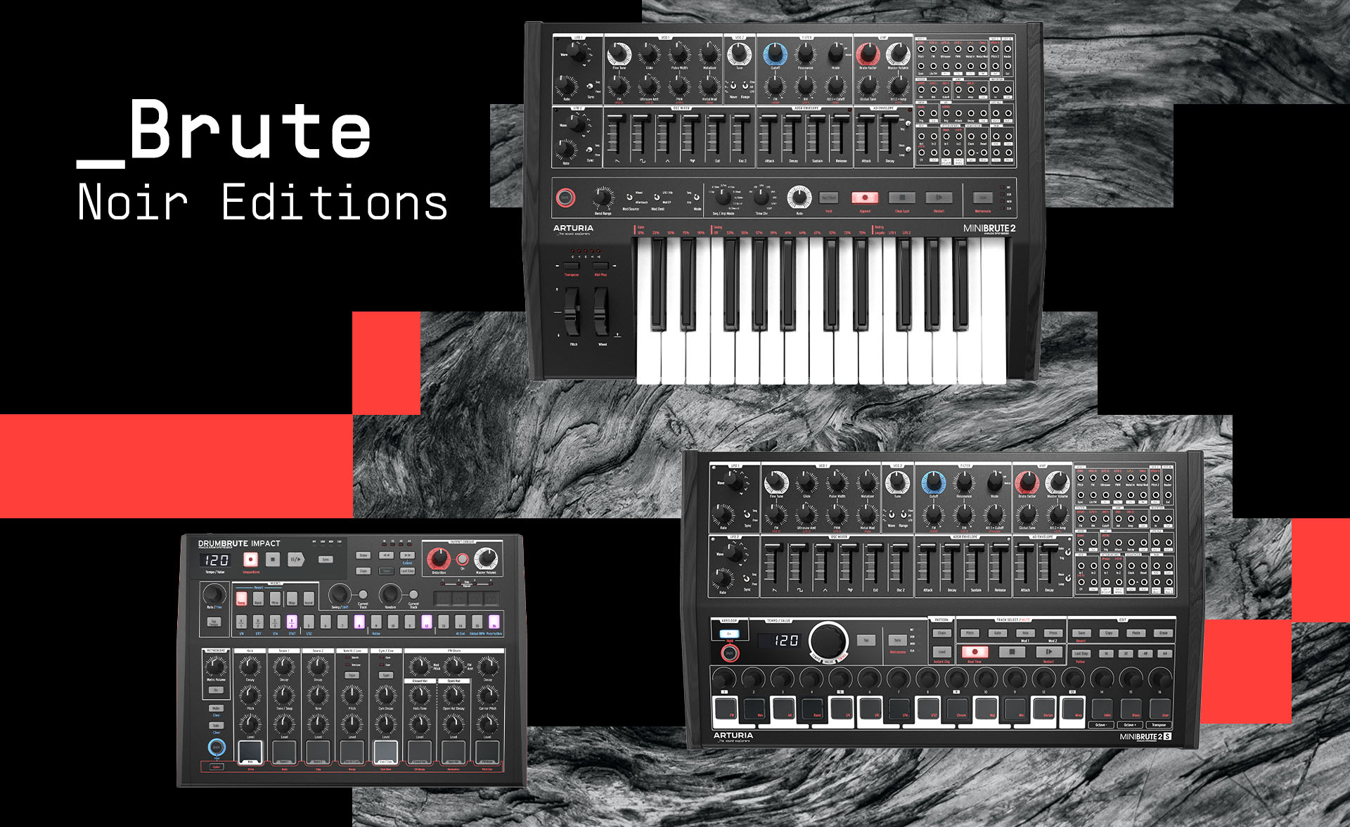 ARTURIA DRUMBRUTE IMPACT NOIR 限定品 レア！-